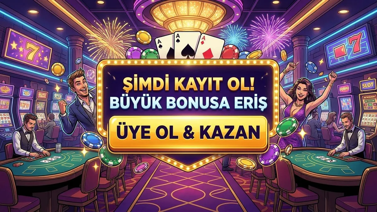 Bonusla kayıt ol